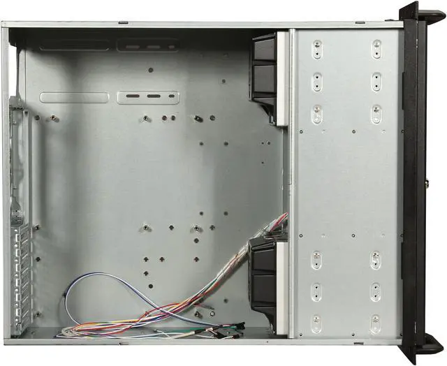 Alt view image 6 of 7 - NORCO RPC-450TH Black 4U Rackmount Server Chassis 3 External 5.25" Drive Bays - OEM
