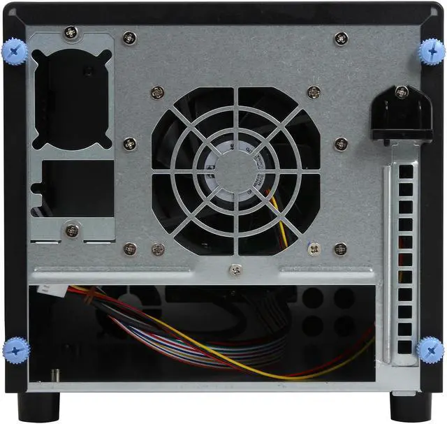 Alt view image 4 of 7 - NORCO ITX-S4 Black Server Case Support standard Flex ATX power supply (NOT included)