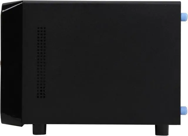 Alt view image 5 of 7 - NORCO ITX-S4 Black Server Case Support standard Flex ATX power supply (NOT included)