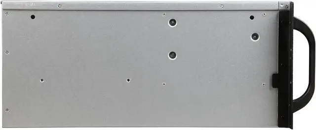 Alt view image 3 of 7 - NORCO RPC-431 Black 4U Rackmount 4U Short Depth Rackmount Case with Rotating 9 x 3.5? Drive Cage Standard ATX, mini redundant power supply