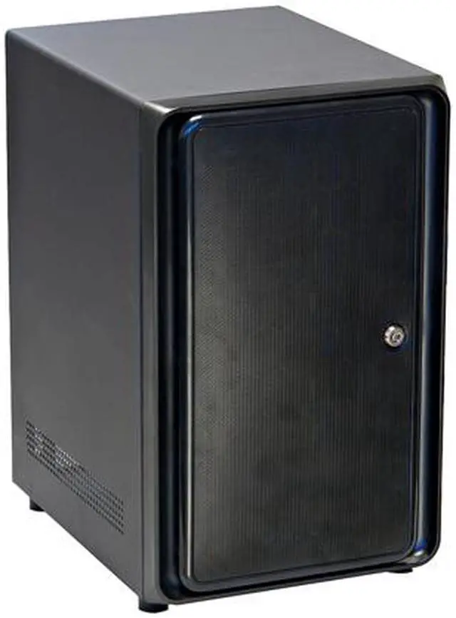 Alt view image 2 of 7 - NORCO ITX-S8 Black Black Mini-ITX Form Computer Storage Case Support standard 1U single ATX power supply (NOT included)