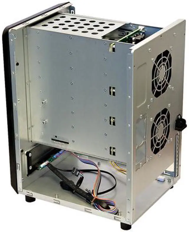 Alt view image 7 of 7 - NORCO ITX-S8 Black Black Mini-ITX Form Computer Storage Case Support standard 1U single ATX power supply (NOT included)