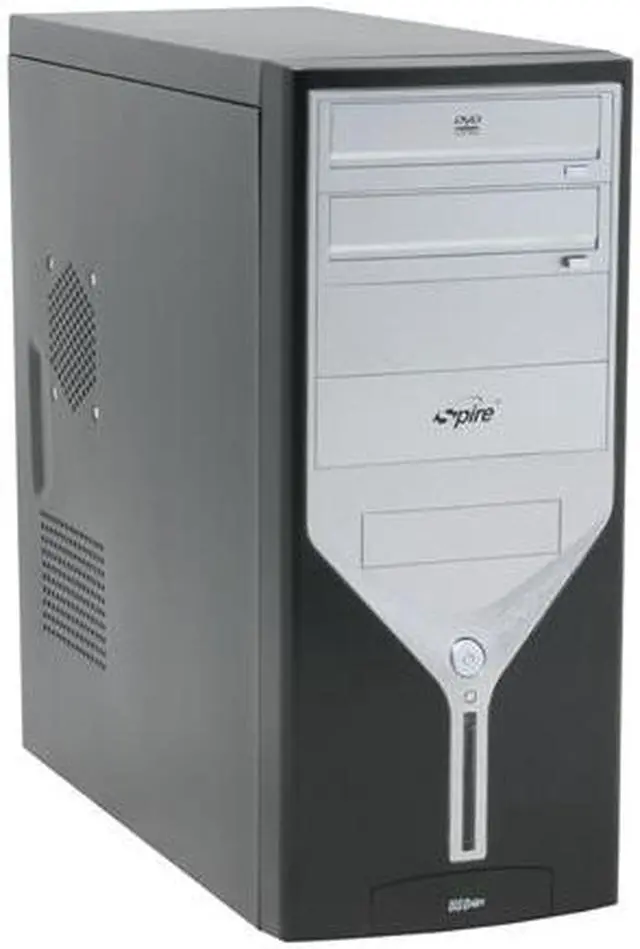 Main image of Spire BlackFin III SP-2009B Silver/Black Metal SECC/ABS ATX Mid Tower Computer Case
