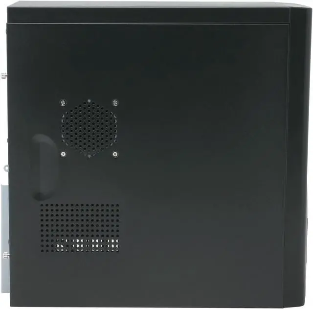Alt view image 4 of 13 - Spire BlackFin III SP-2009B Silver/Black Metal SECC/ABS ATX Mid Tower Computer Case