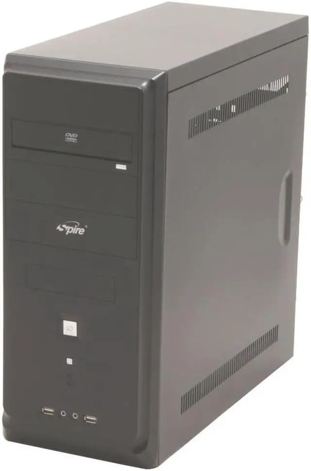 Alt view image 2 of 11 - Spire BlackFin V SP-3005B Black Metal SECC/ABS ATX Mid Tower Computer Case