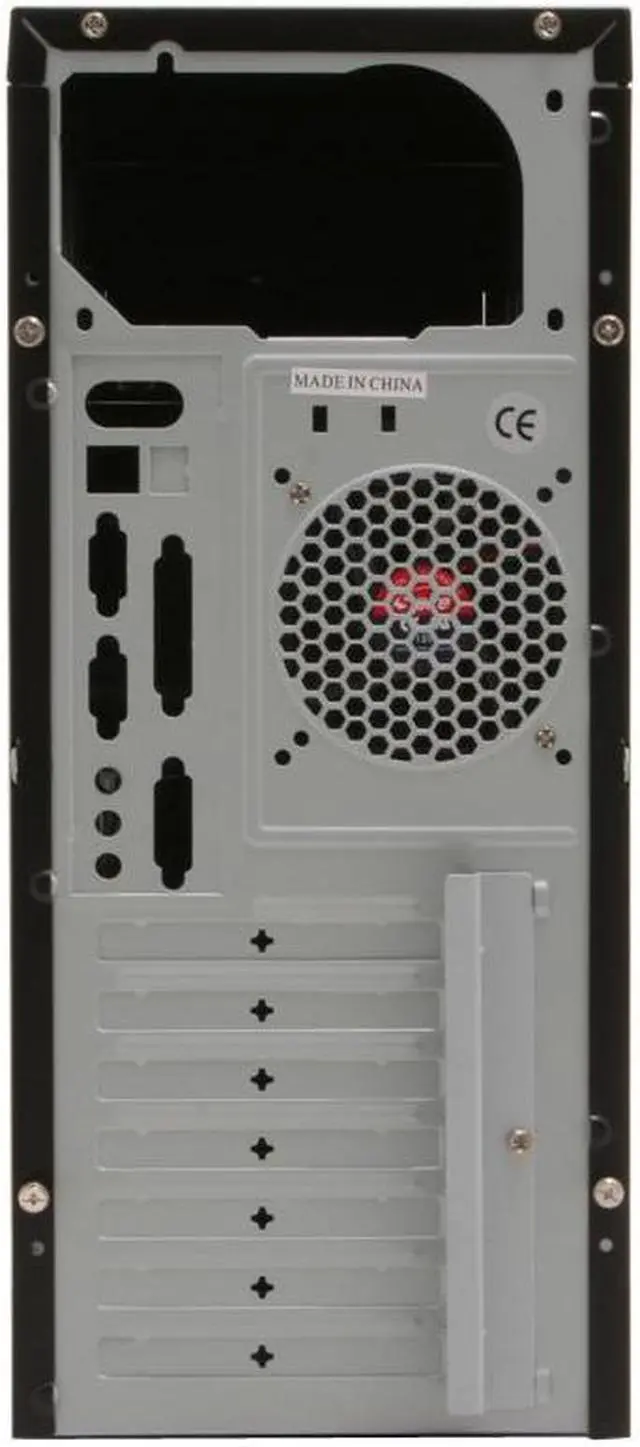 Alt view image 7 of 11 - Spire BlackFin V SP-3005B Black Metal SECC/ABS ATX Mid Tower Computer Case
