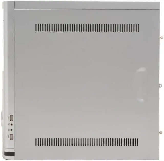 Alt view image 5 of 13 - Spire SilverFin II SP-102S Silver Metal SECC/ABS ATX Mid Tower Computer Case