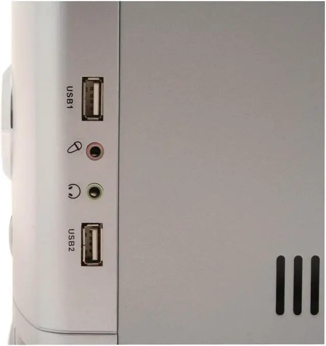 Alt view image 6 of 13 - Spire SilverFin II SP-102S Silver Metal SECC/ABS ATX Mid Tower Computer Case