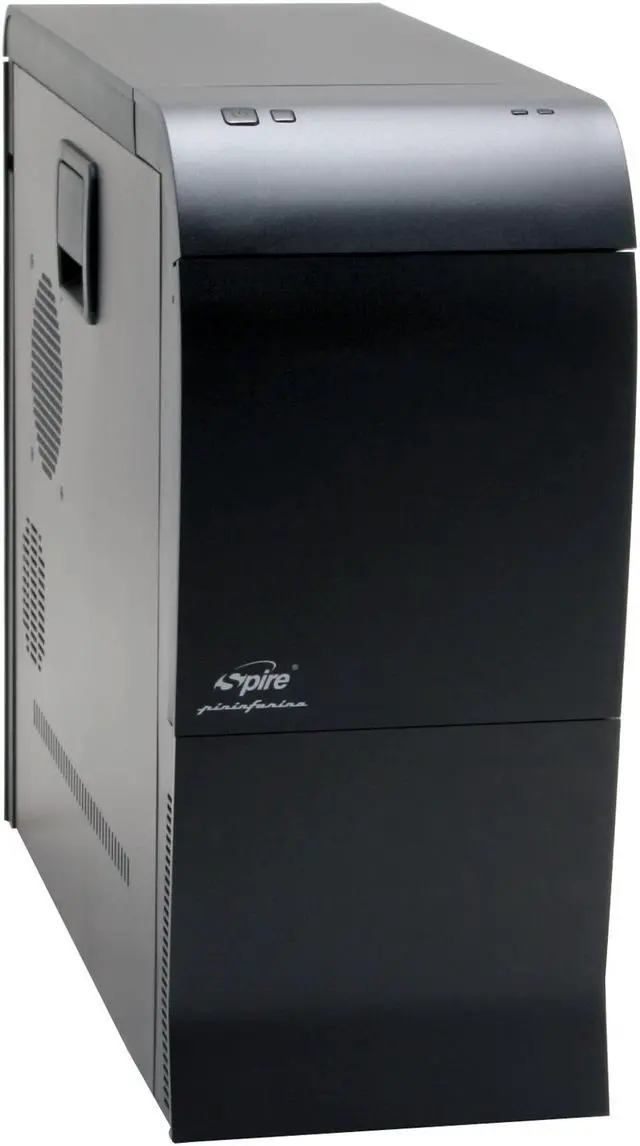 Alt view image 13 of 13 - Spire SP-ATX-PALU/B Black Aluminum/ 1.0mm SECC ATX Mid Tower Computer Case