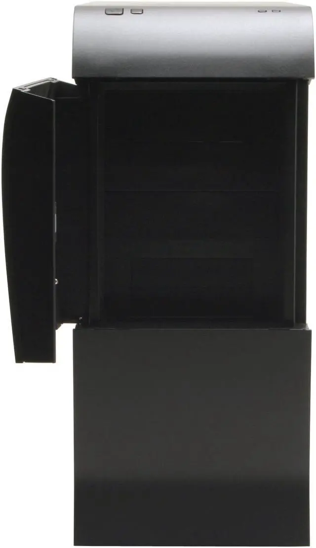 Alt view image 3 of 13 - Spire SP-ATX-PALU/B Black Aluminum/ 1.0mm SECC ATX Mid Tower Computer Case