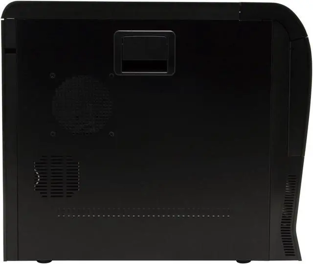 Alt view image 5 of 13 - Spire SP-ATX-PALU/B Black Aluminum/ 1.0mm SECC ATX Mid Tower Computer Case