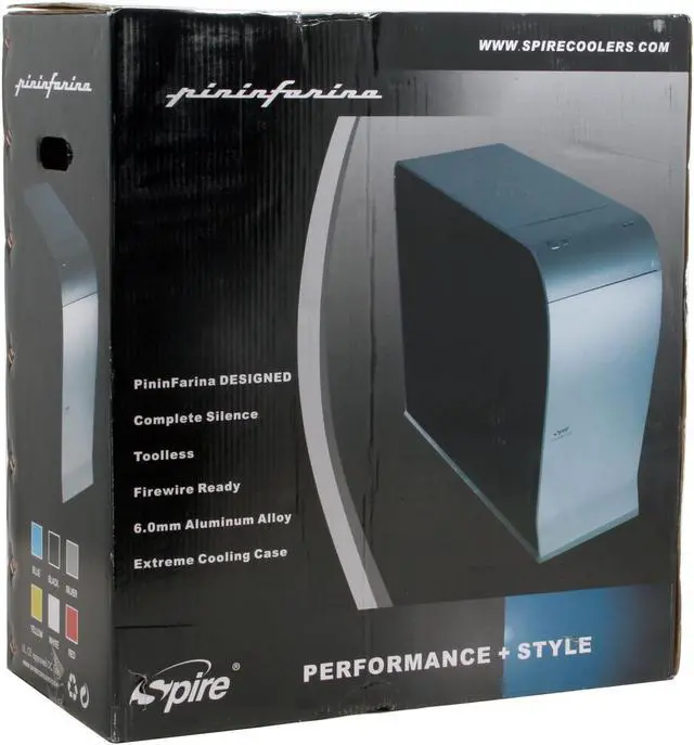 Alt view image 12 of 13 - Spire SP-ATX-PALU/B Black Aluminum/ 1.0mm SECC ATX Mid Tower Computer Case