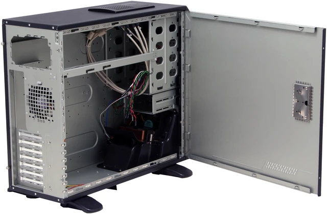 Computer Case Ac Unit MASSCOOL CS-ICS8200ML Black Computer Case with PC Air Conditioner ...