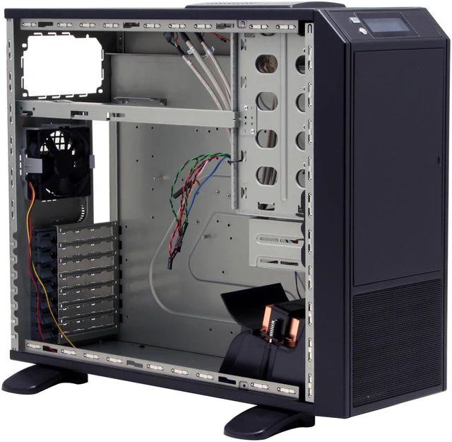 Computer Case Ac Unit MASSCOOL CS-ICS8200ML Black Computer Case with PC Air Conditioner ...