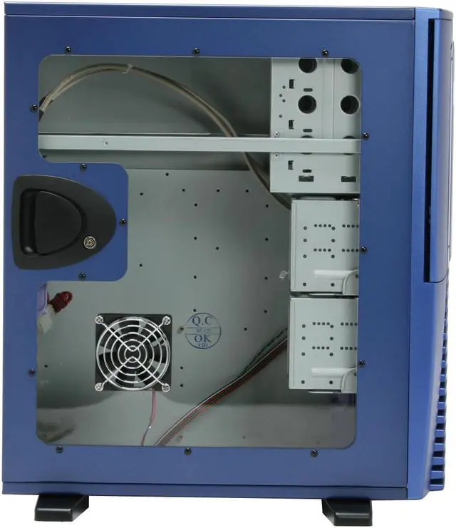 Alt view image 5 of 11 - CHENMING CMUI-601AEBL-W Blue 1.0mm SECC Server Computer Case