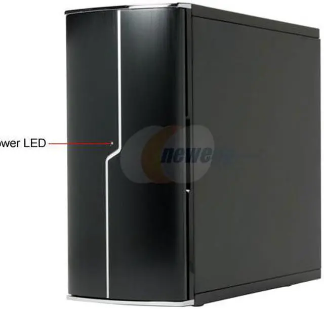 Alt view image 4 of 12 - SIGMA LUNA LUNA-WB Black Aluminum ATX Mid Tower Computer Case