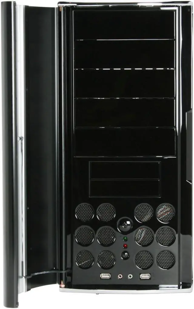 Alt view image 5 of 12 - SIGMA LUNA LUNA-WB Black Aluminum ATX Mid Tower Computer Case