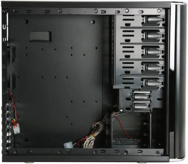 Alt view image 9 of 12 - SIGMA LUNA LUNA-WB Black Aluminum ATX Mid Tower Computer Case