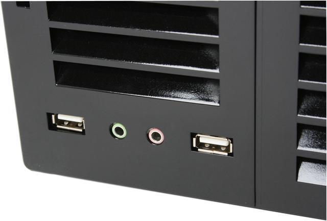 Alt view image 6 of 16 - SIGMA La Vie LBNWBP Leather Brown SECC Steel ATX Mid Tower Computer Case 500W Power Supply