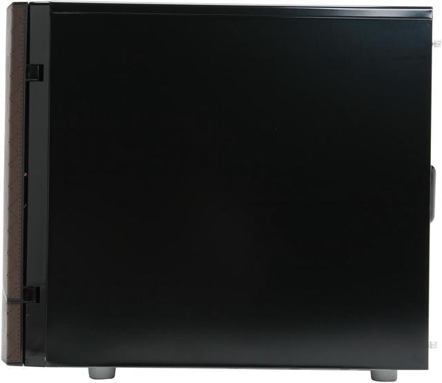 Alt view image 8 of 16 - SIGMA La Vie LBNWBP Leather Brown SECC Steel ATX Mid Tower Computer Case 500W Power Supply