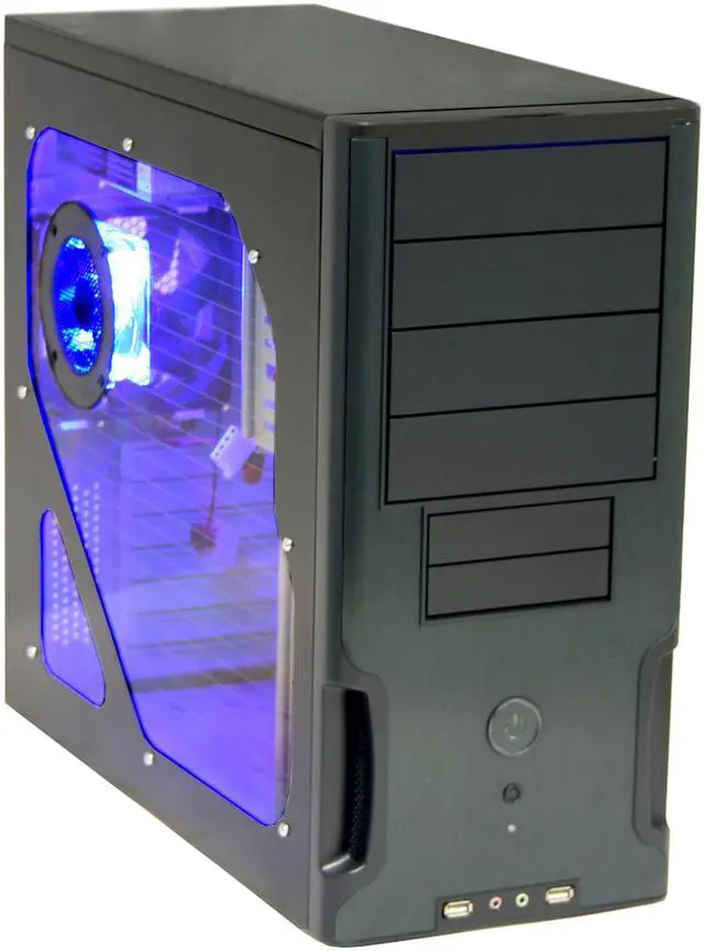 Alt view image 2 of 12 - SIGMA ORCA ORCA-WB Black SECC Steel ATX Mid Tower Computer Case