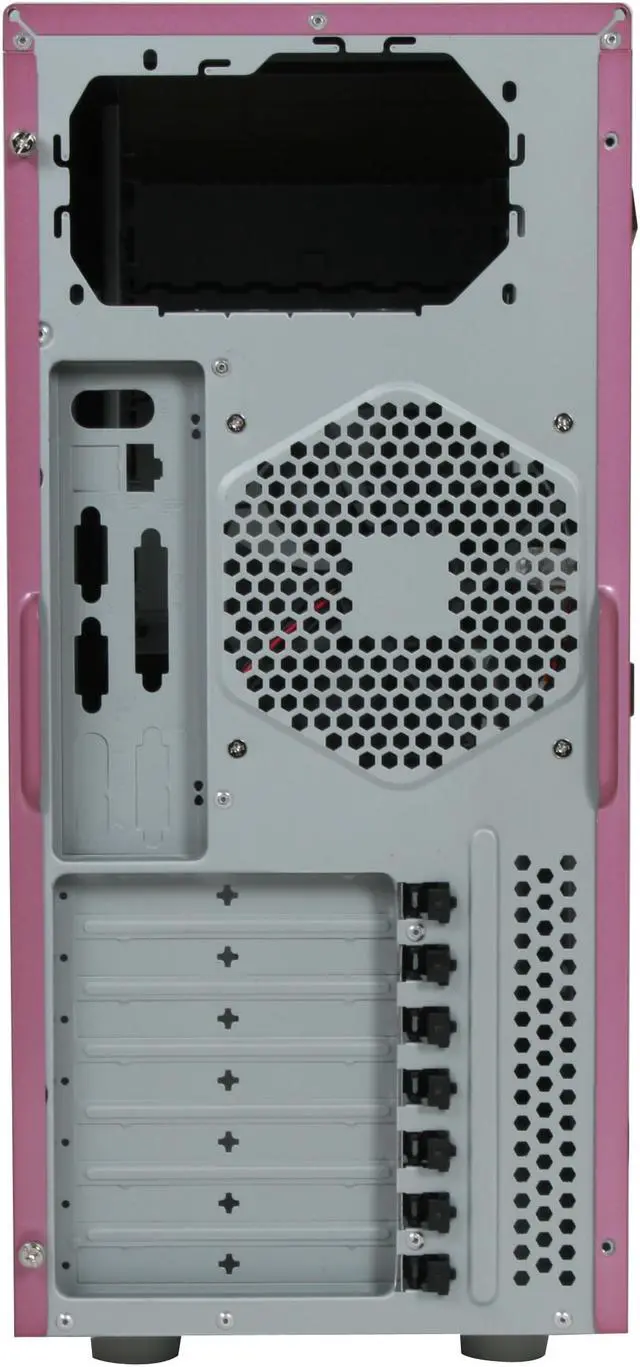 Alt view image 11 of 11 - SIGMA ZEN ZEN-WDP diamond pink SECC Steel ATX Mid Tower Computer Case