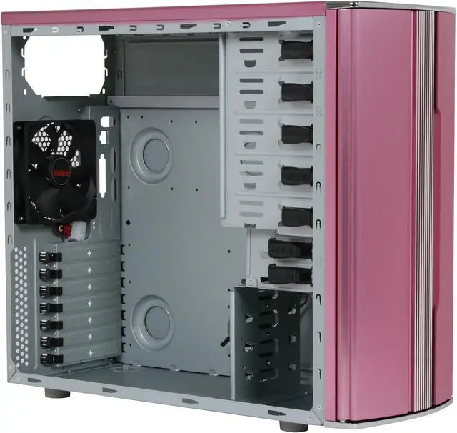 Alt view image 9 of 11 - SIGMA ZEN ZEN-WDP diamond pink SECC Steel ATX Mid Tower Computer Case