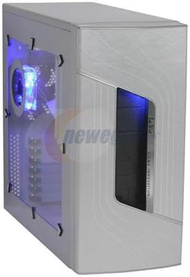 Main image of SIGMA LAVIE LAVIE-LSWS Leather Silver SECC Steel ATX Mid Tower Computer Case