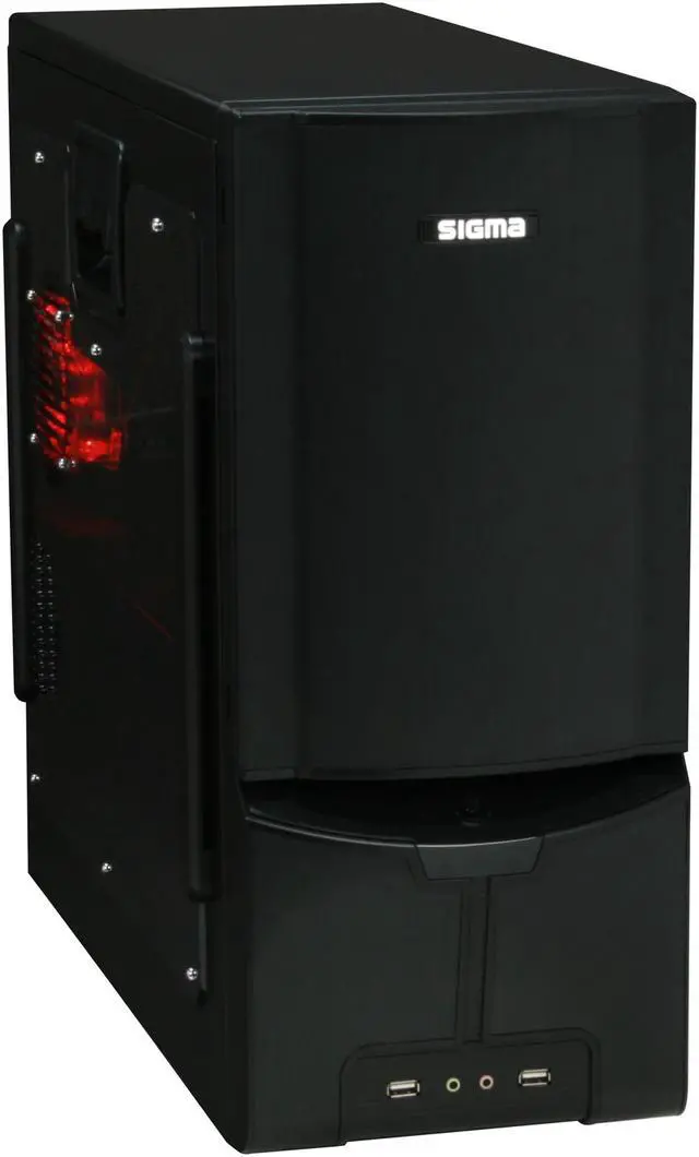 Alt view image 2 of 13 - SIGMA PHANTOM PHANTOM-WB Black 1.0mm SECC Steel ATX Mid Tower Computer Case