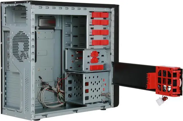 Alt view image 8 of 13 - SIGMA PHANTOM PHANTOM-WB Black 1.0mm SECC Steel ATX Mid Tower Computer Case