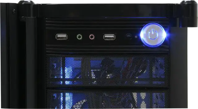 Alt view image 5 of 13 - SIGMA SHARK SHARK-WBP Black SECC Steel ATX Mid Tower Computer Case 400W Power Supply