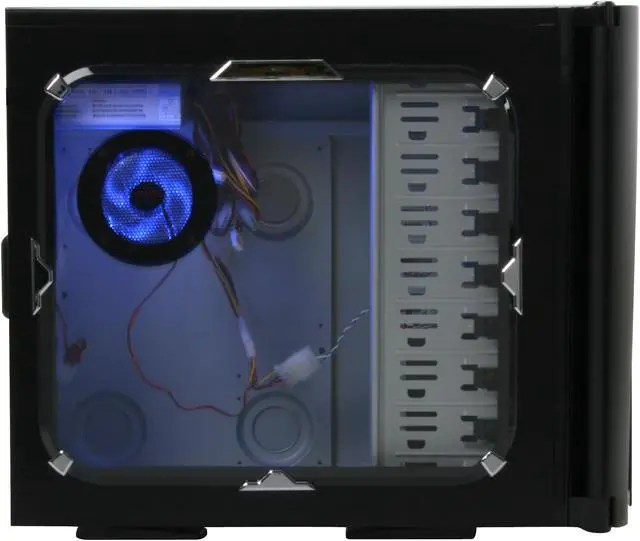 Alt view image 6 of 13 - SIGMA SHARK SHARK-WBP Black SECC Steel ATX Mid Tower Computer Case 400W Power Supply