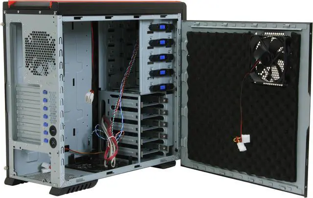 Alt view image 5 of 12 - SIGMA WINDSTORM WINDSTORM - ST Black 1.0 STEEL SECC ATX Mid Tower Computer Case