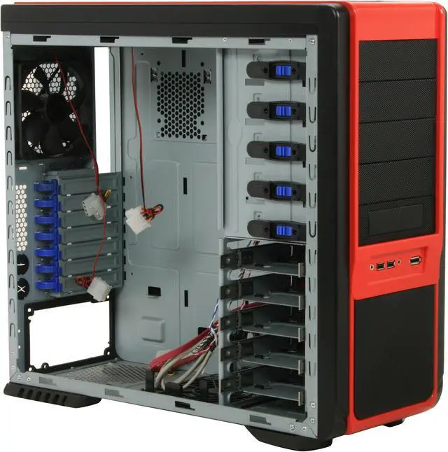 Alt view image 8 of 12 - SIGMA WINDSTORM WINDSTORM - ST Black 1.0 STEEL SECC ATX Mid Tower Computer Case