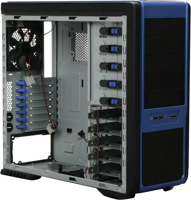 Alt view image 8 of 12 - SIGMA WINDSTORM WINDSTORM - WB Black 1.0 STEEL SECC ATX Mid Tower Computer Case