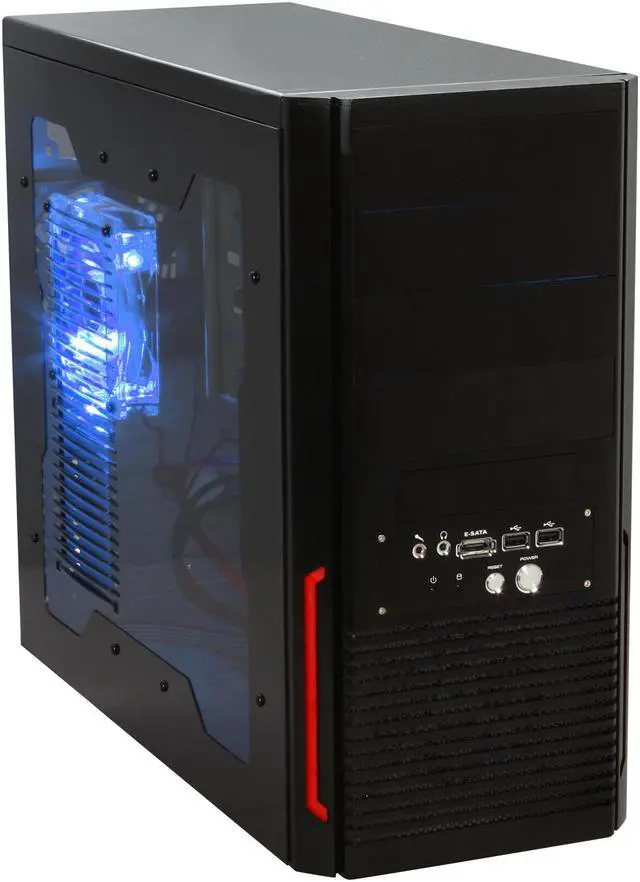 Main image of SIGMA VENOM Venom-WB Black 0.7mm STEEL SECC ATX Mid Tower Computer Case