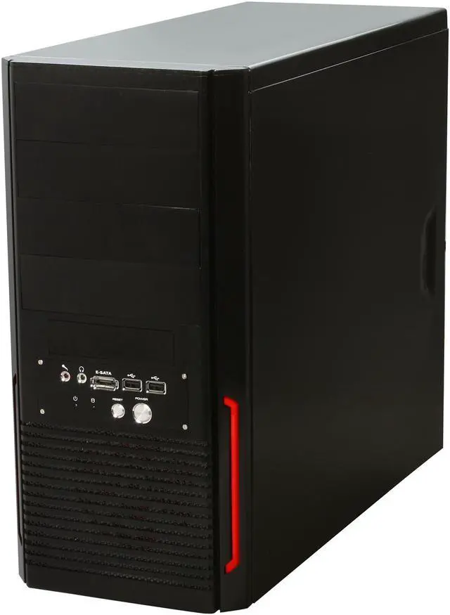 Alt view image 3 of 9 - SIGMA VENOM Venom-WB Black 0.7mm STEEL SECC ATX Mid Tower Computer Case