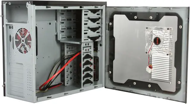 Alt view image 5 of 9 - SIGMA VENOM Venom-WB Black 0.7mm STEEL SECC ATX Mid Tower Computer Case