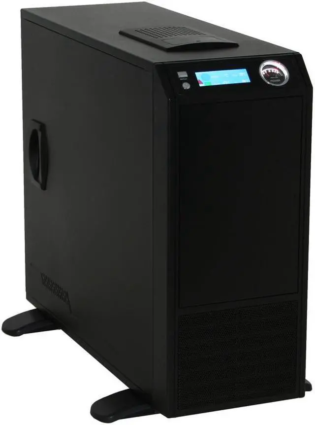 Alt view image 10 of 18 - Nextherm ICS 8200 Black SECC Thickness 1.0 ATX Mid Tower Computer Case with PC Air Conditioner 460W Power Supply