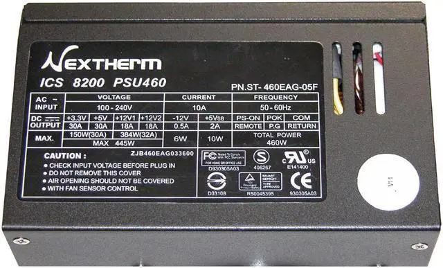 Alt view image 12 of 18 - Nextherm ICS 8200 Black SECC Thickness 1.0 ATX Mid Tower Computer Case with PC Air Conditioner 460W Power Supply