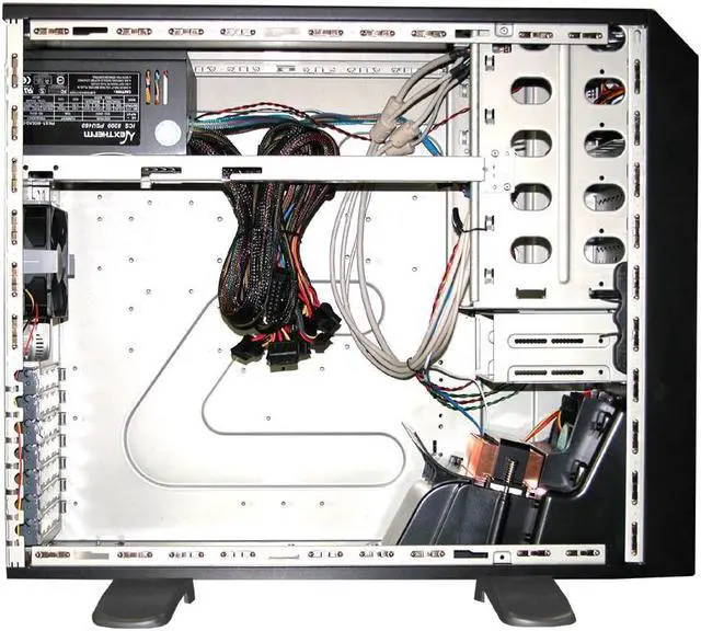 Alt view image 15 of 18 - Nextherm ICS 8200 Black SECC Thickness 1.0 ATX Mid Tower Computer Case with PC Air Conditioner 460W Power Supply