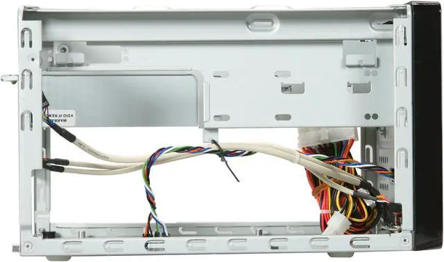 Alt view image 5 of 8 - Shuttle KP10 Black Steel / Plastic Mini-ITX Desktop Computer Case 100W Power Supply