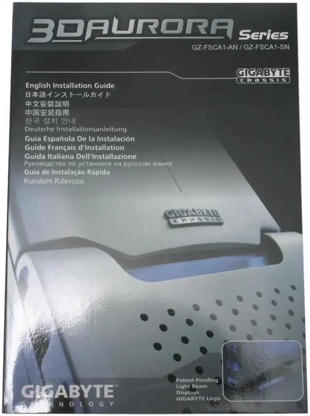 Alt view image 13 of 14 - GIGABYTE 3D AURORA GZ-FSCA1-ANS Silver Aluminum ATX Full Tower Computer Case