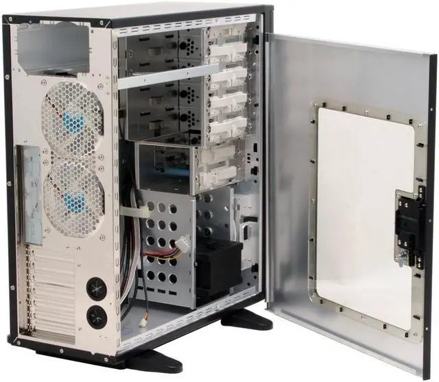 Alt view image 9 of 16 - GIGABYTE 3D AURORA GZ-FSCA1-ATB Black Aluminum ATX Full Tower Computer Case