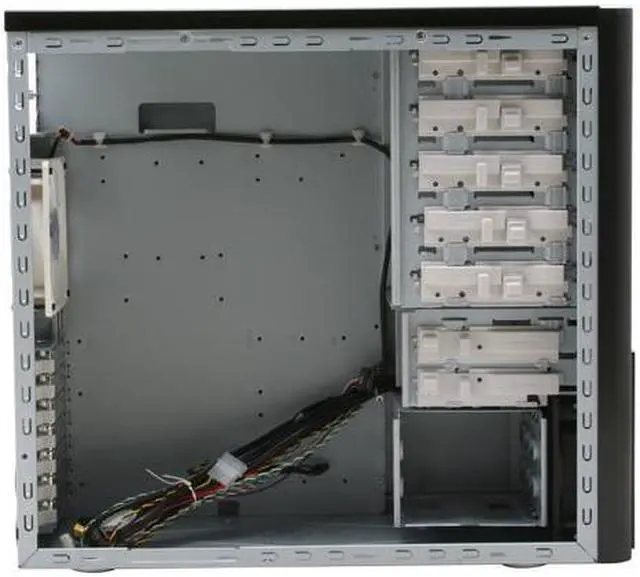 Alt view image 7 of 12 - GIGABYTE GZ-XA1CA-STB Black Front bezel : Aluminum Body : SECC ATX Mid Tower Computer Case