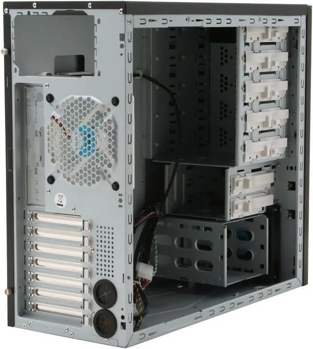 Alt view image 9 of 12 - GIGABYTE GZ-XA1CA-STB Black Front bezel : Aluminum Body : SECC ATX Mid Tower Computer Case