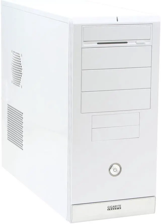 Main image of GIGABYTE GZ-X1 BEIGE 0.6mm SECC / ABS Front Panel ATX Mid Tower Computer Case 350W Power Supply