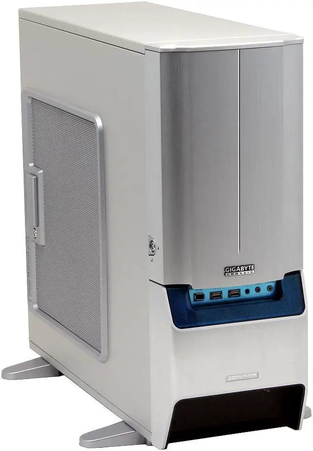 Main image of GIGABYTE 3D Aurora 570 GZ-FA1CA-ASS Silver 1.0 mm Aluminum body ATX Full Tower Computer Case