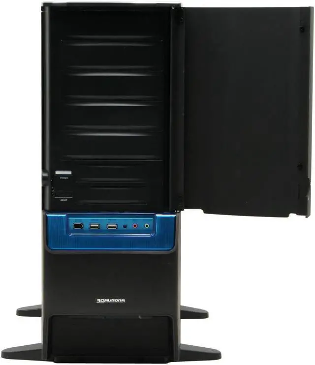 Alt view image 3 of 15 - GIGABYTE 3D Aurora 570 GZ-FA1CA-ASB Black 1.0 mm Aluminum body ATX Full Tower Computer Case