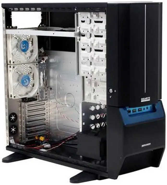Alt view image 10 of 15 - GIGABYTE 3D Aurora 570 GZ-FA1CA-ASB Black 1.0 mm Aluminum body ATX Full Tower Computer Case